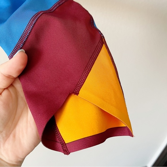 Cotopaxi Women’s Mariposa Colorblock 7/8 Leggings Port Maroon Size Small - Picture 7 of 10